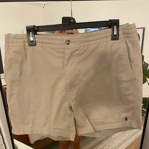 Tan Ralph Lauren 6” Shorts - Large